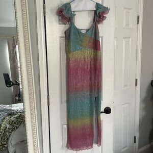 SAYLOR rainbow dress